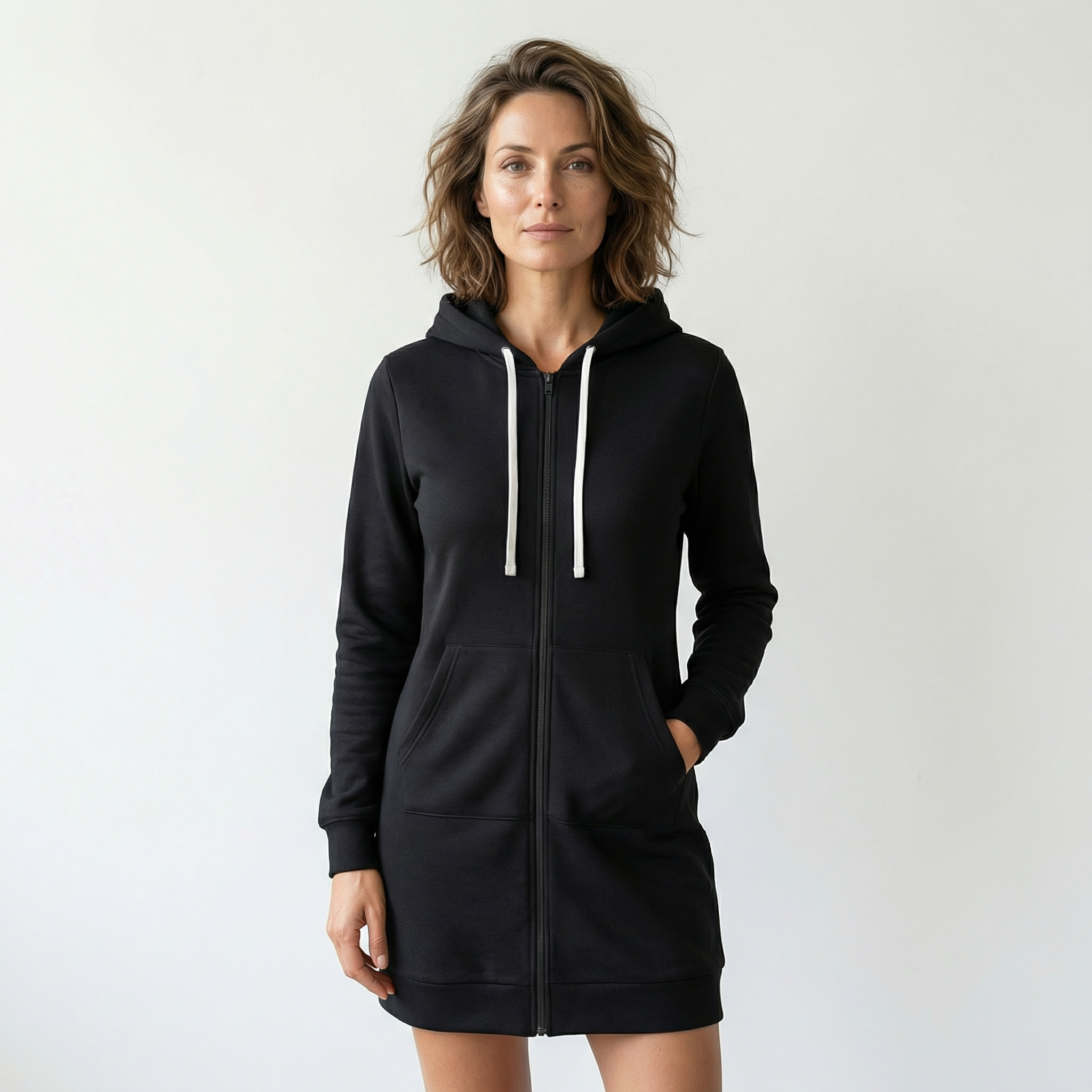 Sweat Long à Capuche pour Femme – Confort, Style et Design Moderne