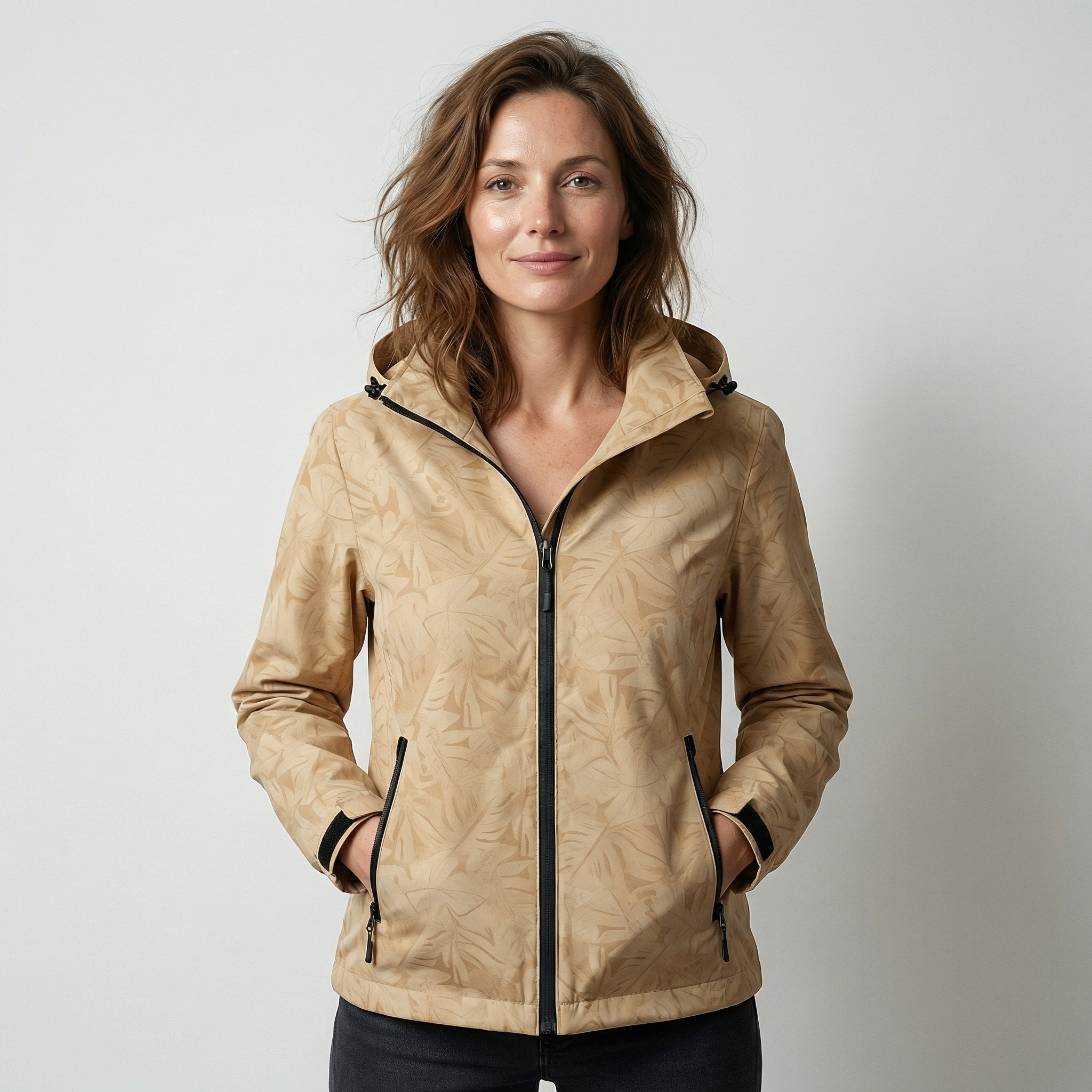 Veste Outdoor à Capuche – Imperméable, Coupe-Vent et Respirante, Idéale pour les Activités en Plein Air