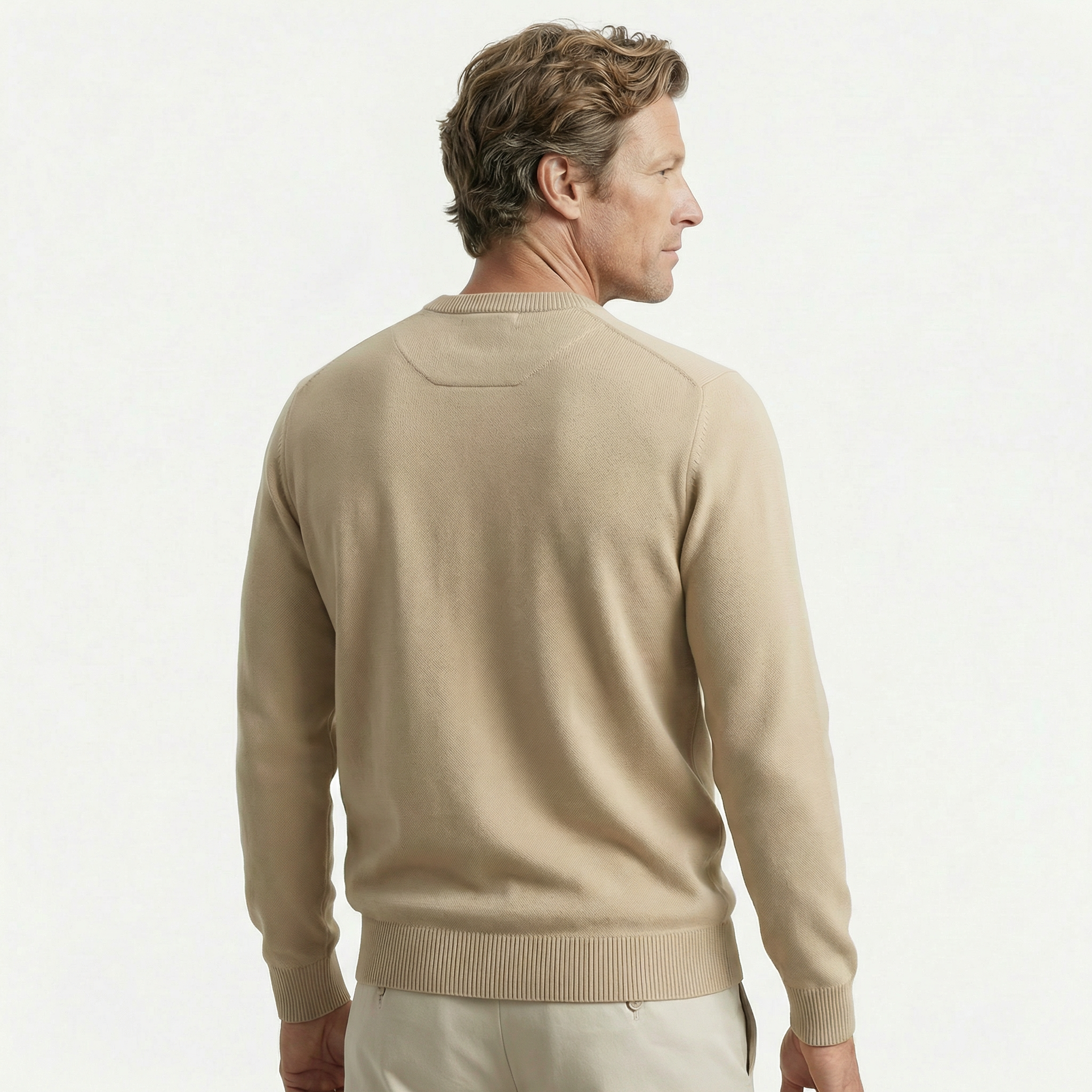 Pull en Maille Cachemire pour Homme – Pullover d’Hiver Luxueux